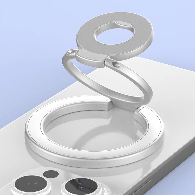 MagSafe Foldable Ring Holder – N52 Magnetic Stand for iPhone 16/15