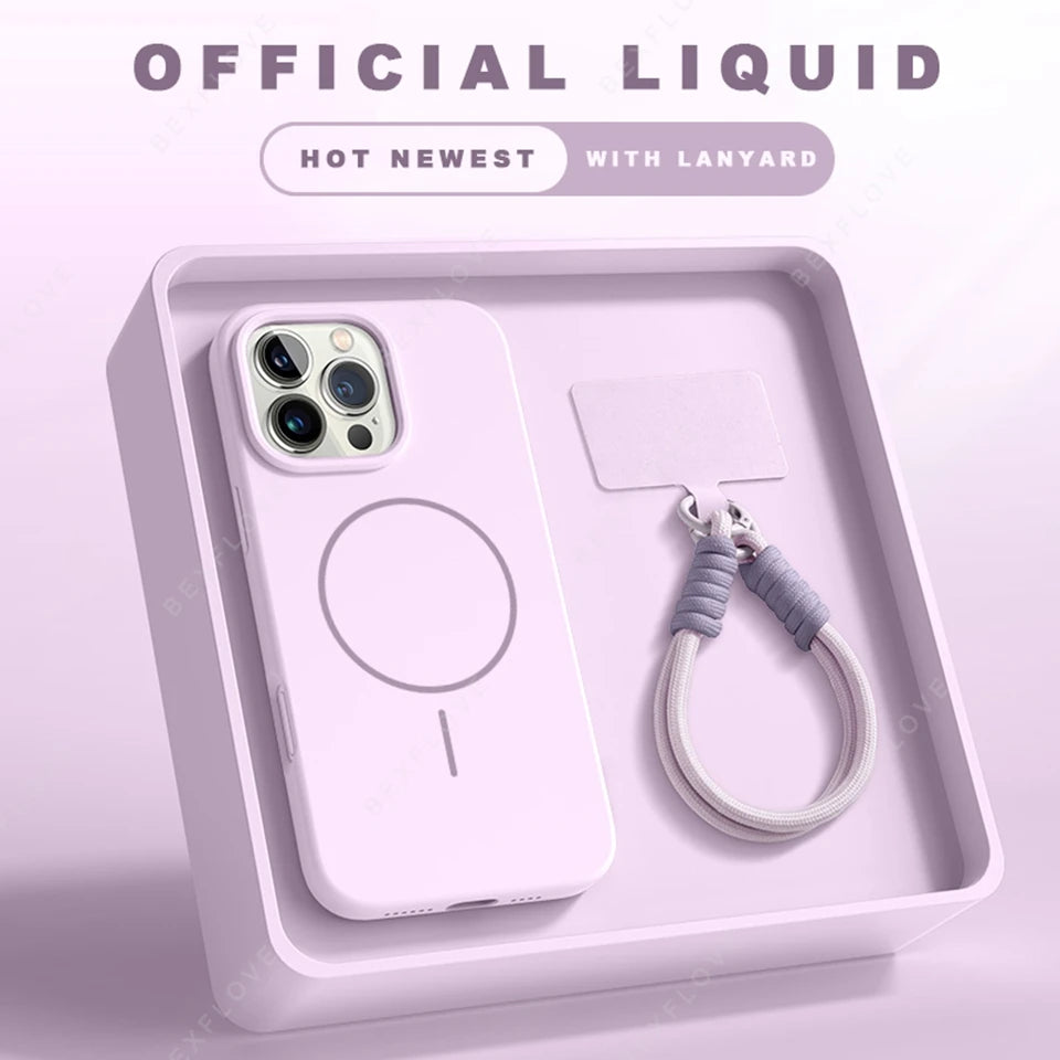 Buy Premium MagSafe iPhone Case with Lanyard 2026 | Free Shipping & Fast Delivery