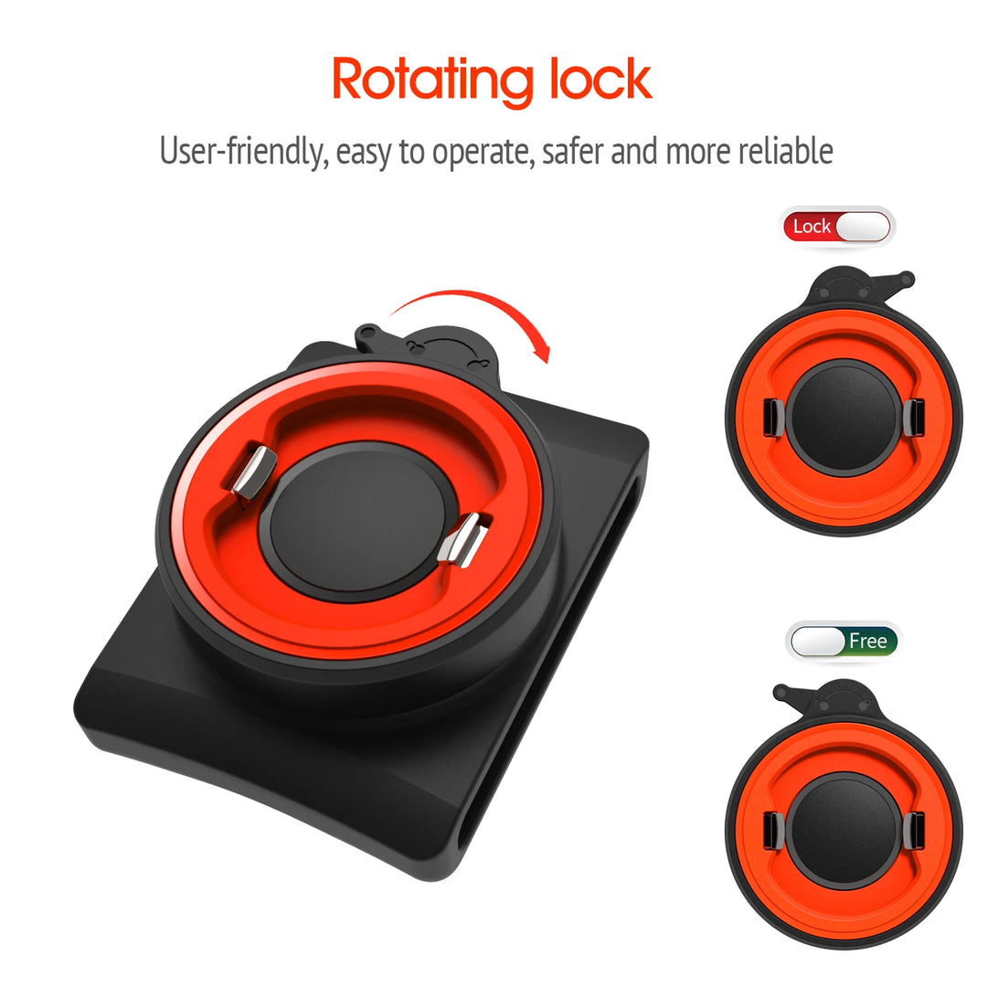Hands-Free Running Phone Holder for Athletes & Cyclists