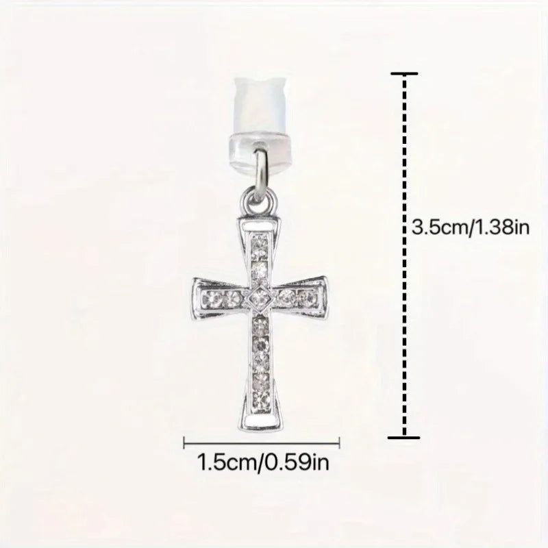 Cute Phone Dust Plug Charm | Type-C & iPhone Jack Stopper | Anti-Dust Port Cap Pendant Accessory