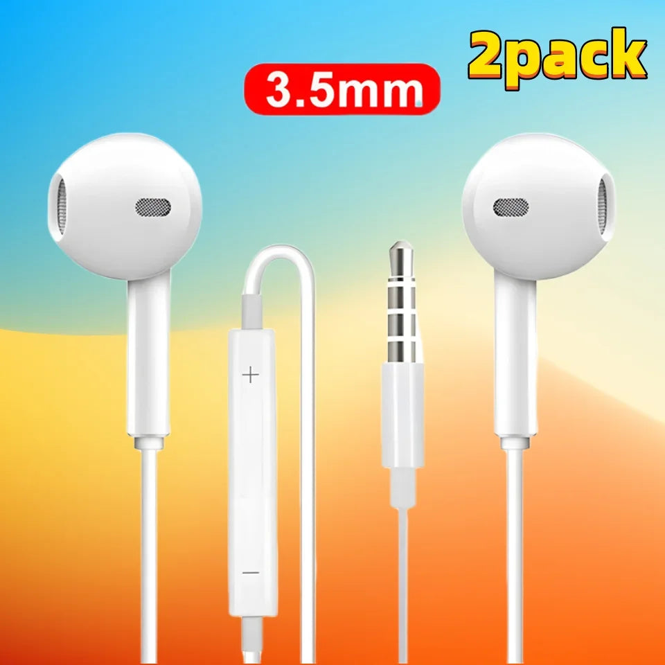 KADIXI 3.5mm Wired In-Ear Headphones