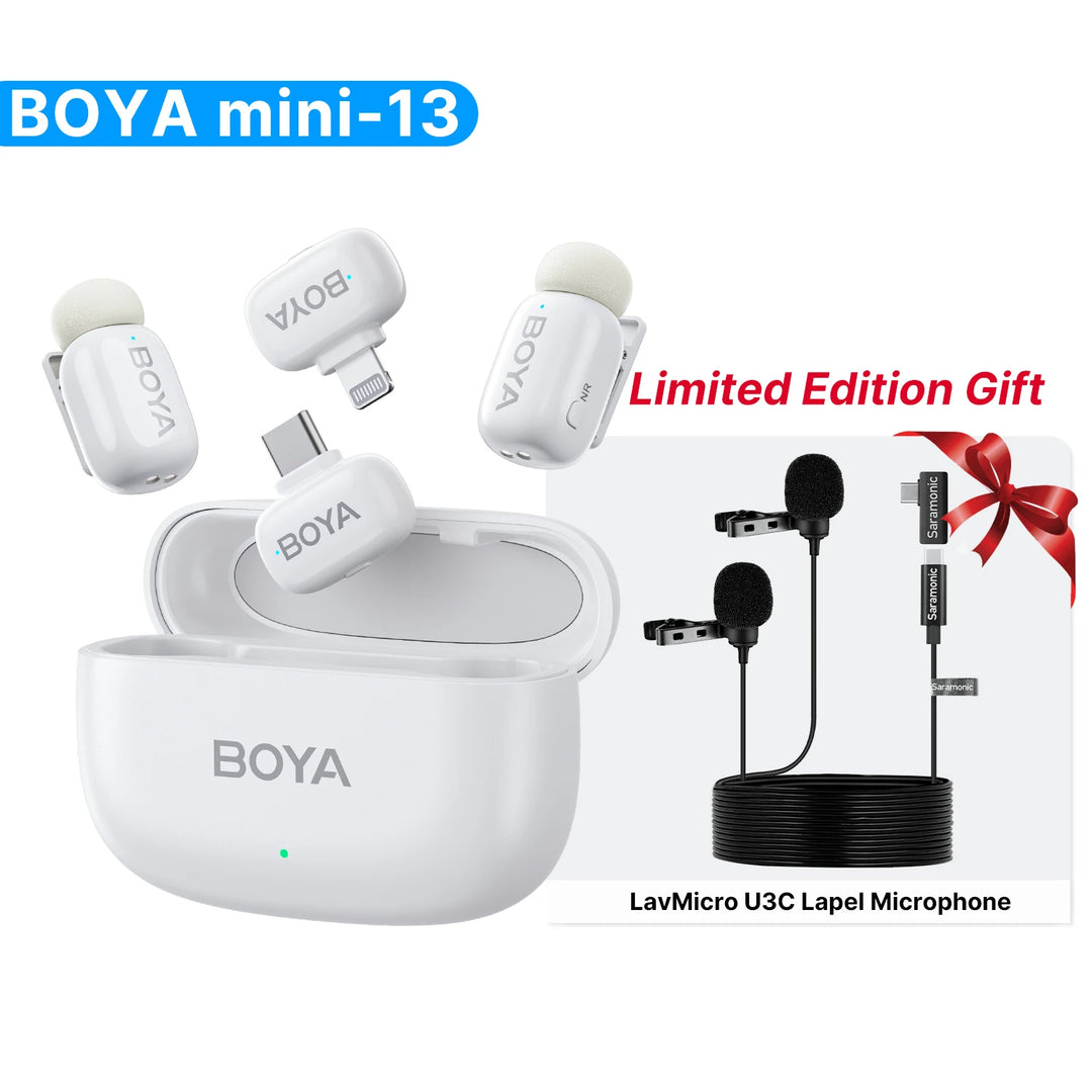 BOYA Lavalier Microphone: Professional Audio in Your Pocket — boya mini wireless microphone