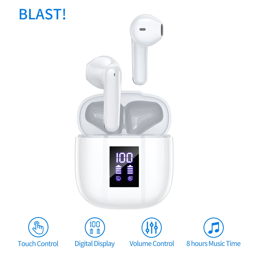 BLAST! i50 Best Wireless Earbuds for iPhone and Android — BLAST earbuds