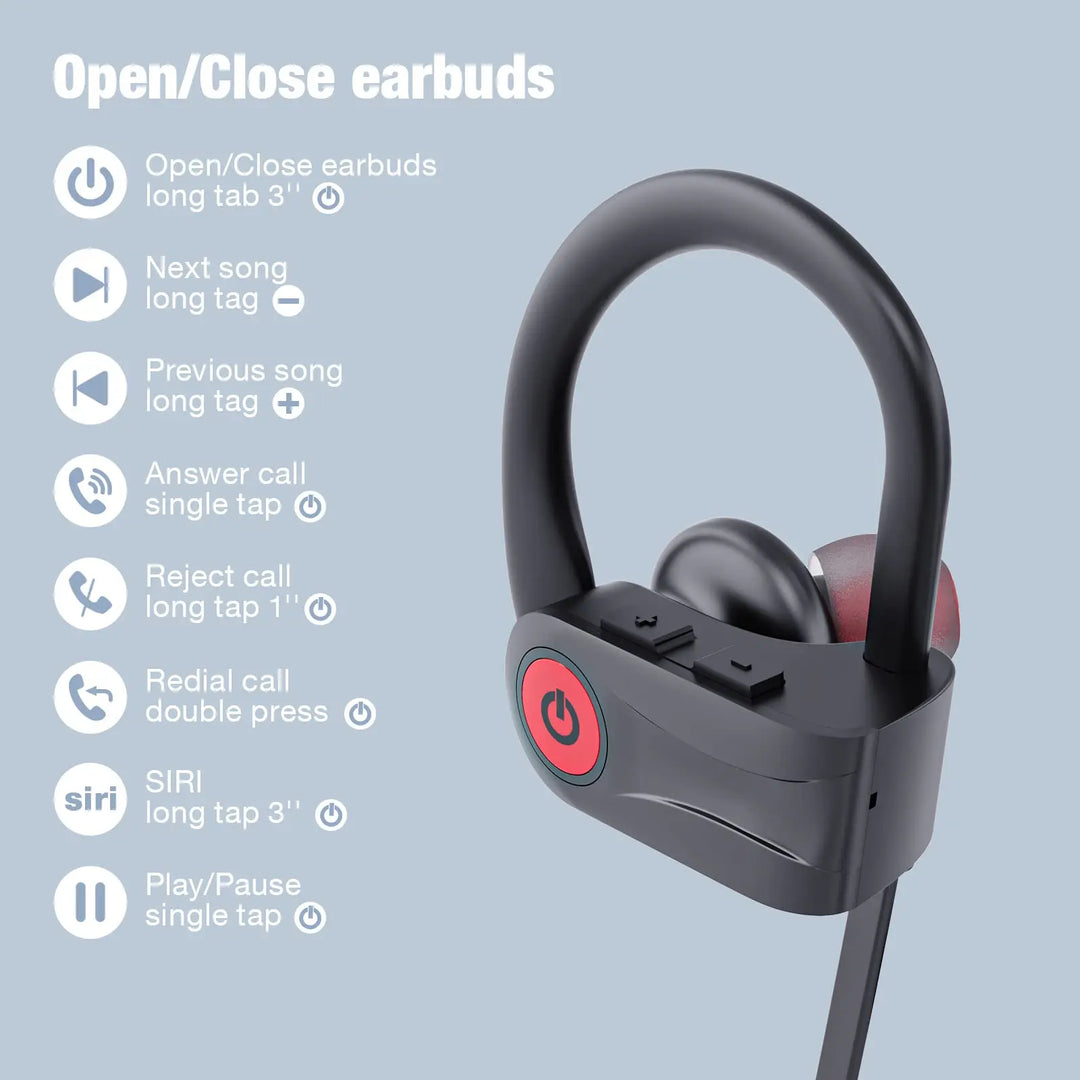 Buy Premium Waterproof Ear Hook Bluetooth Headphones – Buy 2026 | Free Shipping & Fast Delivery