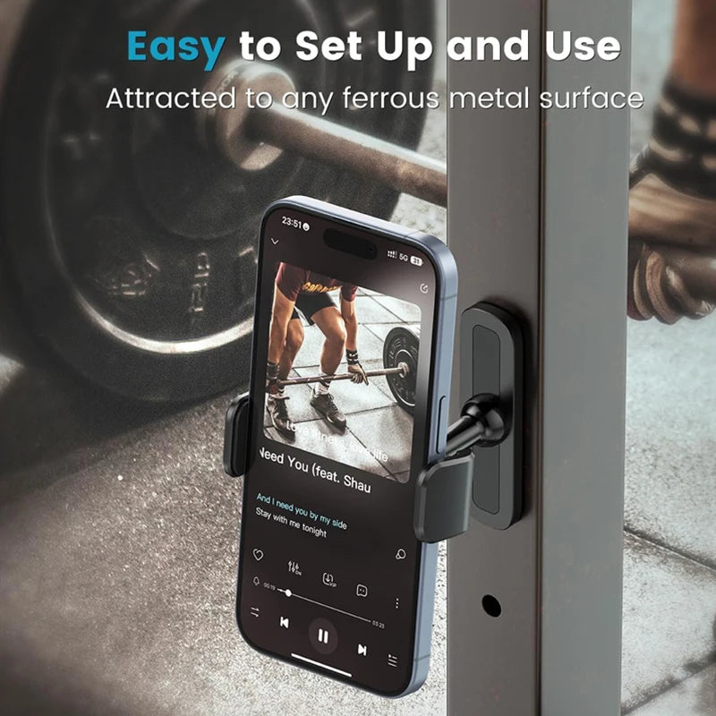 Tenmtoo Gym Magnetic Phone Holder MagSafe & Universal 360°