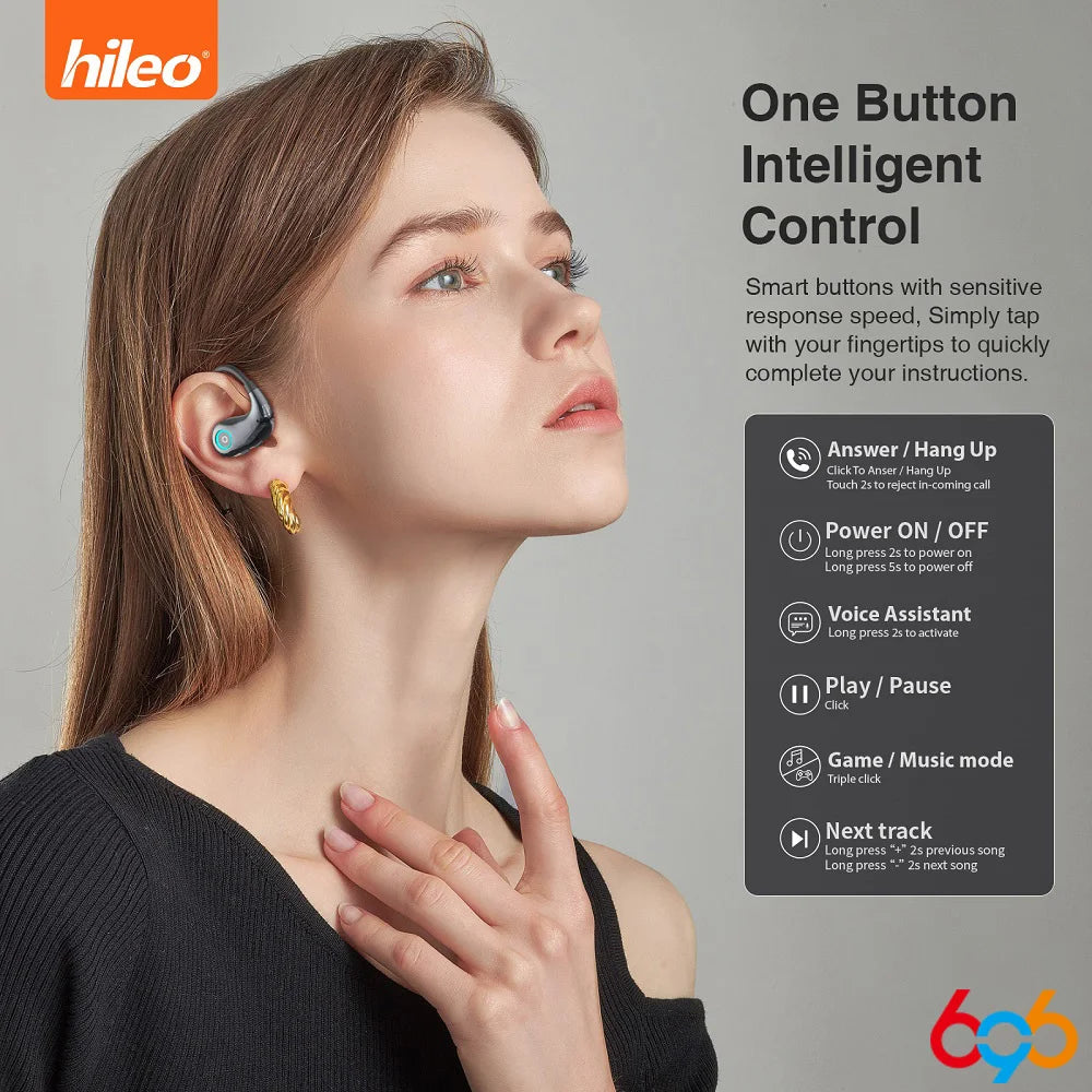 Top Bluetooth Earphones with Active Noise Cancellation and HiFi Sound — bluetooth ear hook earphones