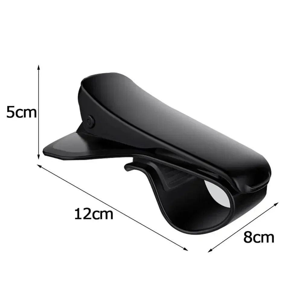 HUD Car Dashboard Phone Holder with Non-Slip Universal Mount