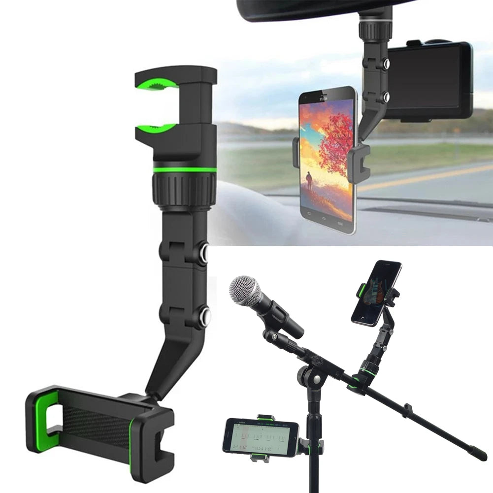 360° Adjustable Phone Holder Clip for Music, Car & Table Mount | JEFF's Favorite Picks