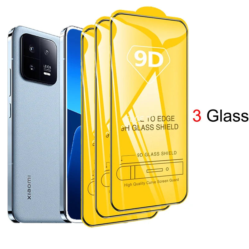 1-3 Pack Tempered Glass Screen Protector Xiaomi 14T 13T 13 12T 11T Pro 9H HD Anti-Scratch Camera Film