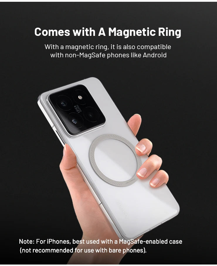 PGYTECH Magnetic MagSafe LED Fill Light for iPhone - Professional Lighting