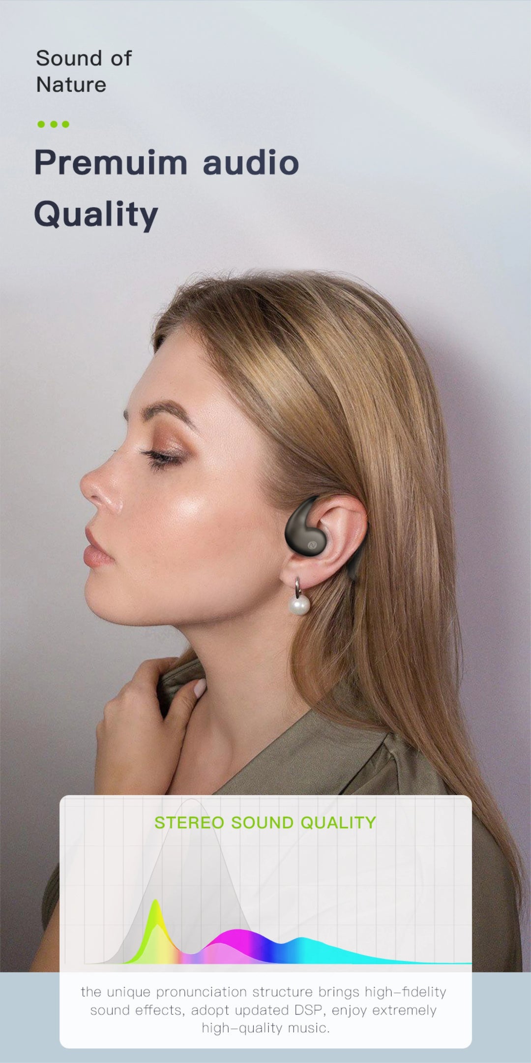 LINAMIX Waterproof ANC Wireless Earbuds | Best Noise Cancelling Headphones