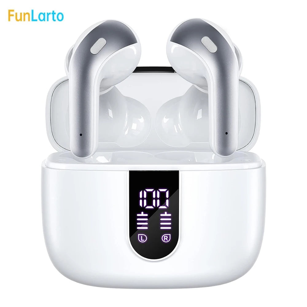Best Funlarto Wireless Earbuds Bluetooth 5.3 - 50H Playtime Waterproof Earbuds