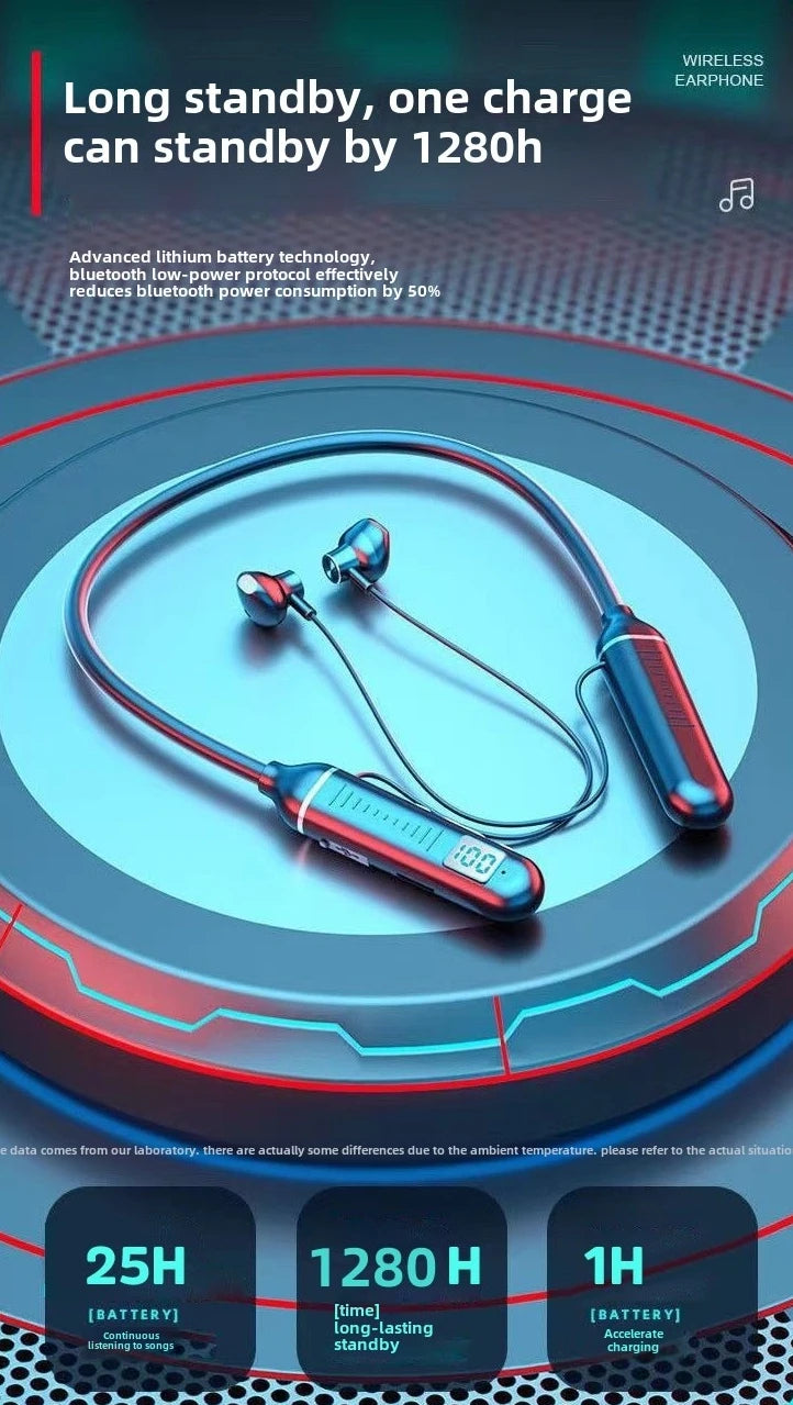 Bluetooth Neckband Headphones