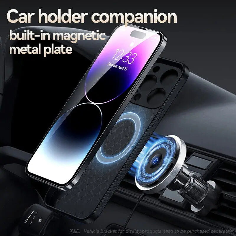 Luxury MagSafe Case for iPhone 16/15/14/13/12 - JEFF's Favorite Picks