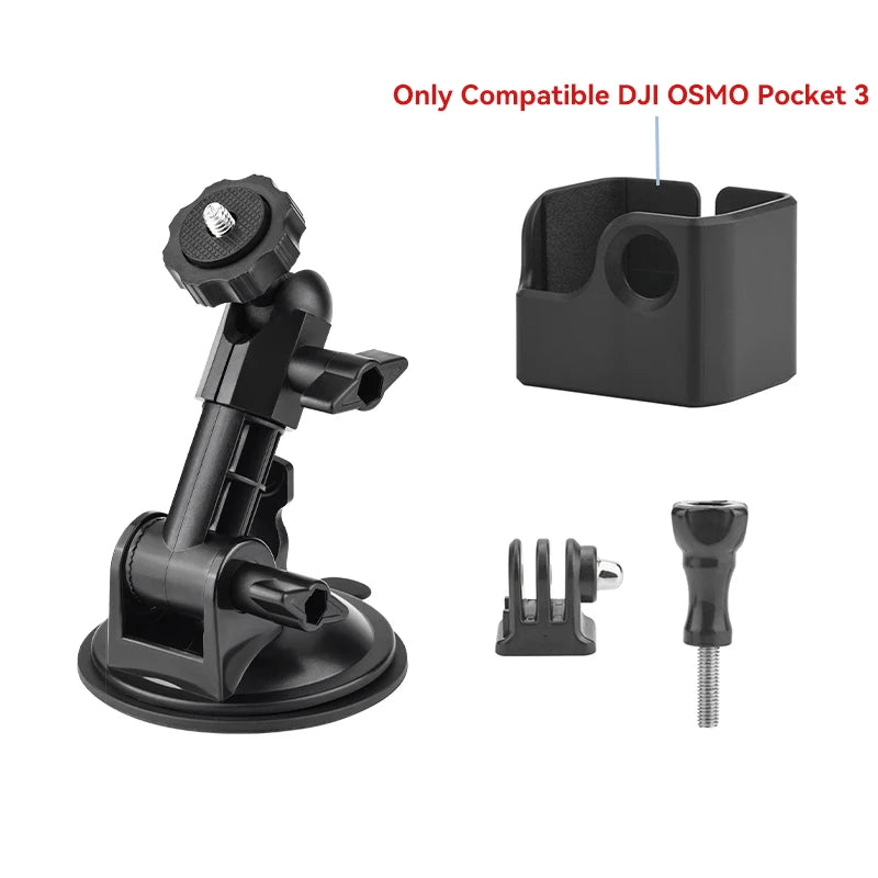 SZKOSTON Suction Cup Car Mount for DJI Osmo Pocket 3/4