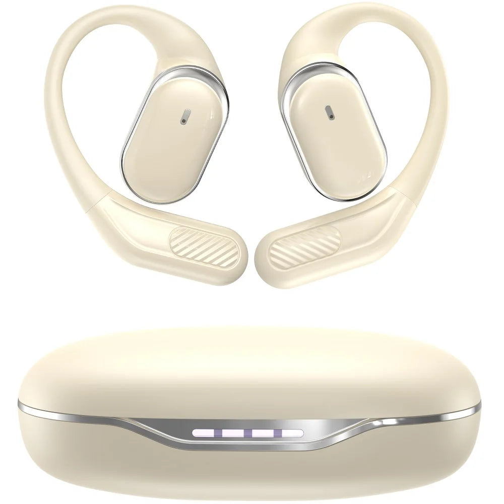 Waterproof Sports Earbuds - GDLYL Bluetooth 5.4 Ear Hook Earbuds