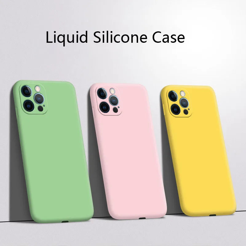 Liquid Silicone iPhone 17/16/15/14/13/12/11 Case