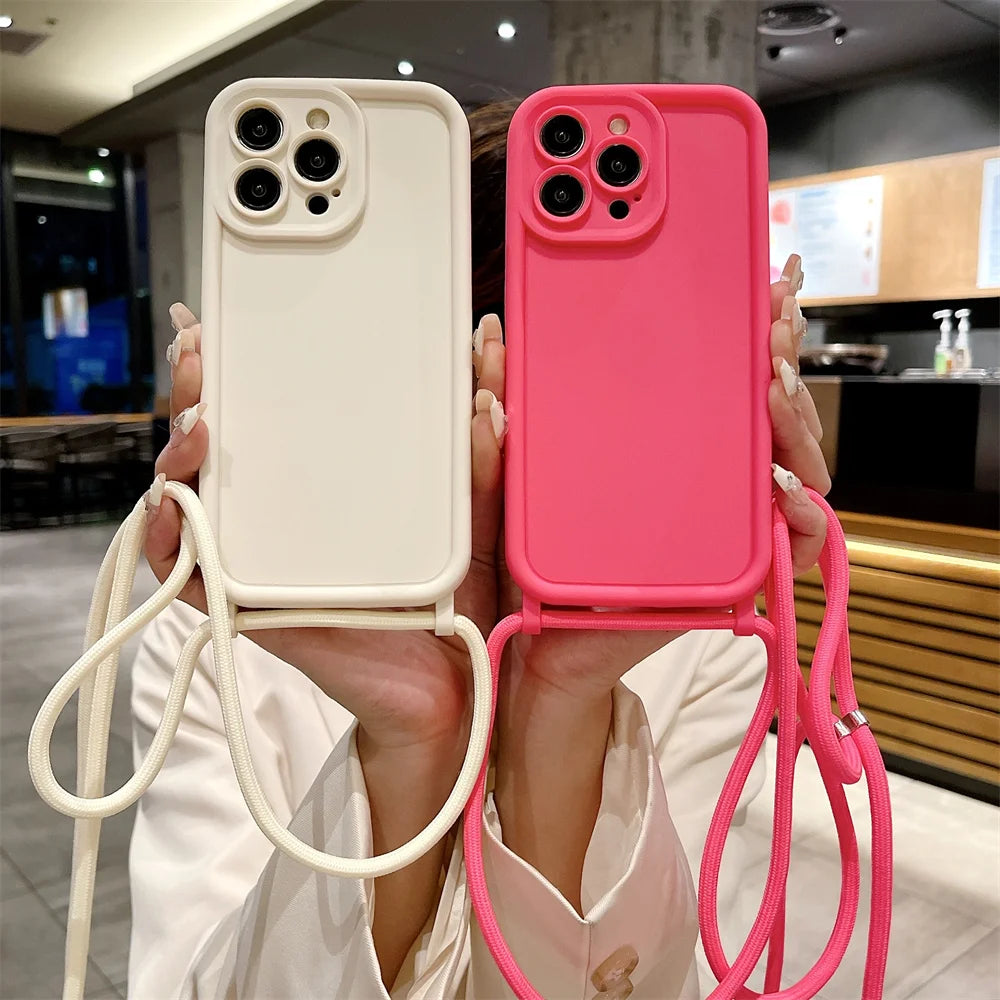 Buy Best Crossbody iPhone Case 2026 with Lanyard Strap – Hands-Free | Free Shipping & Fast Delivery