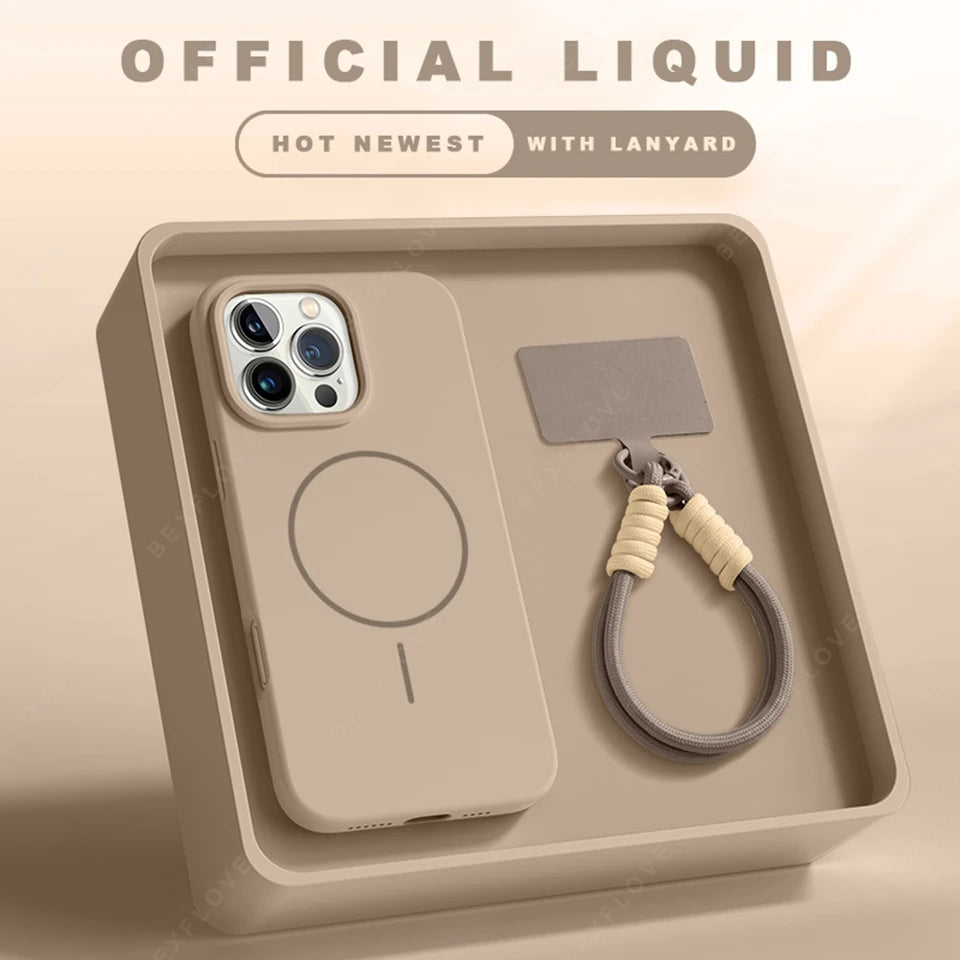 Buy Premium MagSafe iPhone Case with Lanyard 2026 | Free Shipping & Fast Delivery