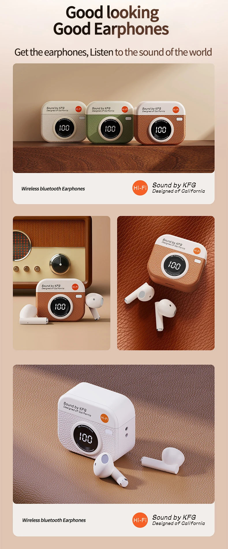 Game Wireless Earbuds with Noise Cancelling - Long Battery Life