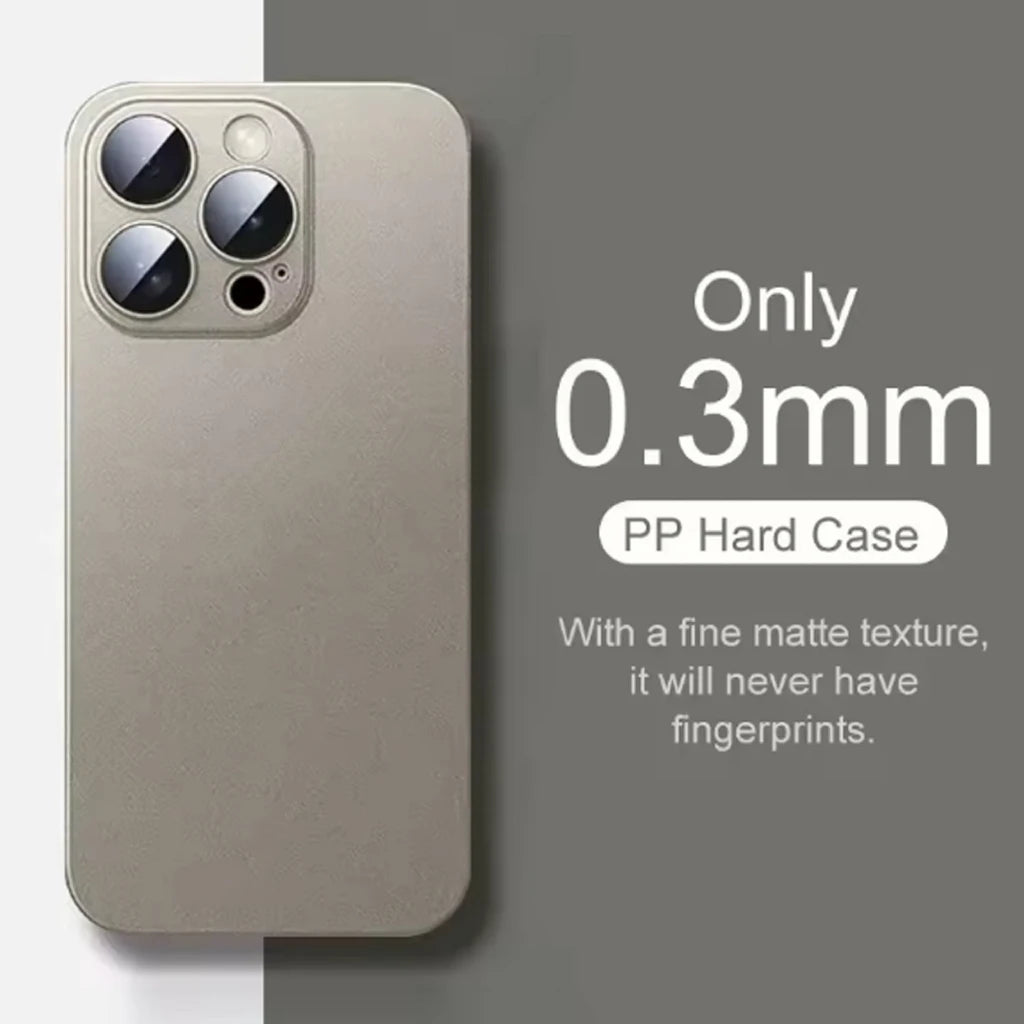 Beynstasy 0.3mm Ultra Thin iPhone Case for iPhone 17, 16, 15, 14