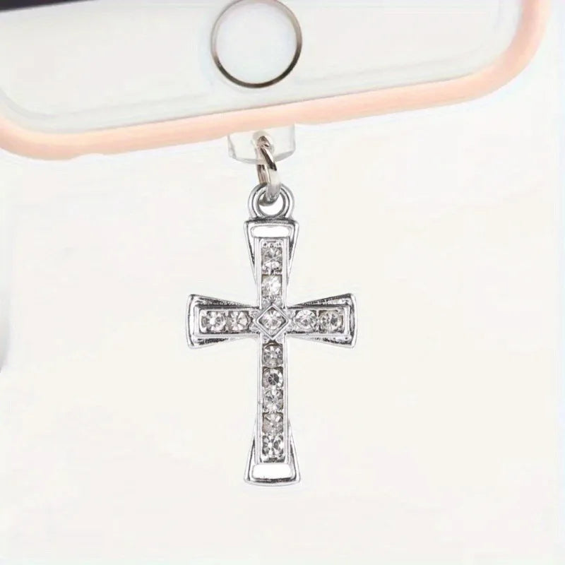 Cute Phone Dust Plug Charm | Type-C & iPhone Jack Stopper | Anti-Dust Port Cap Pendant Accessory
