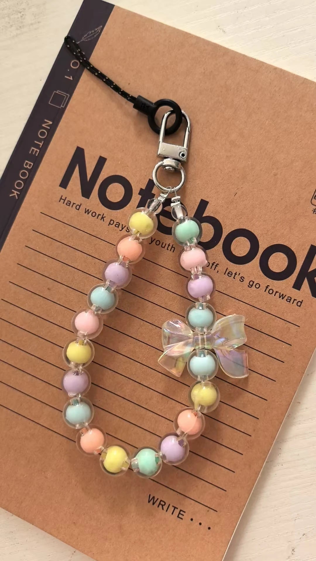 Jeffs Favorite Picks Macaron Bead Phone Wrist Lanyard