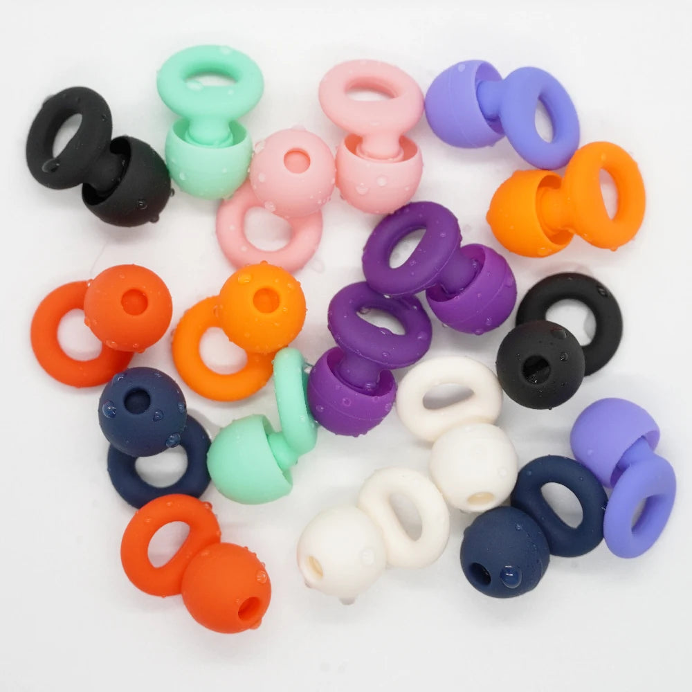 Silicone Earplugs 4 Sizes Hypoallergenic Reusable Noise Reducing