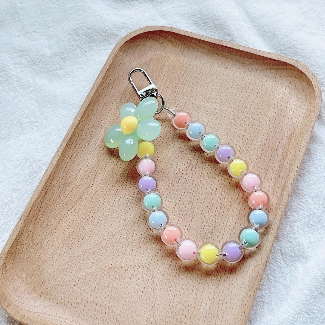 Jeffs Favorite Picks Macaron Bead Phone Wrist Lanyard