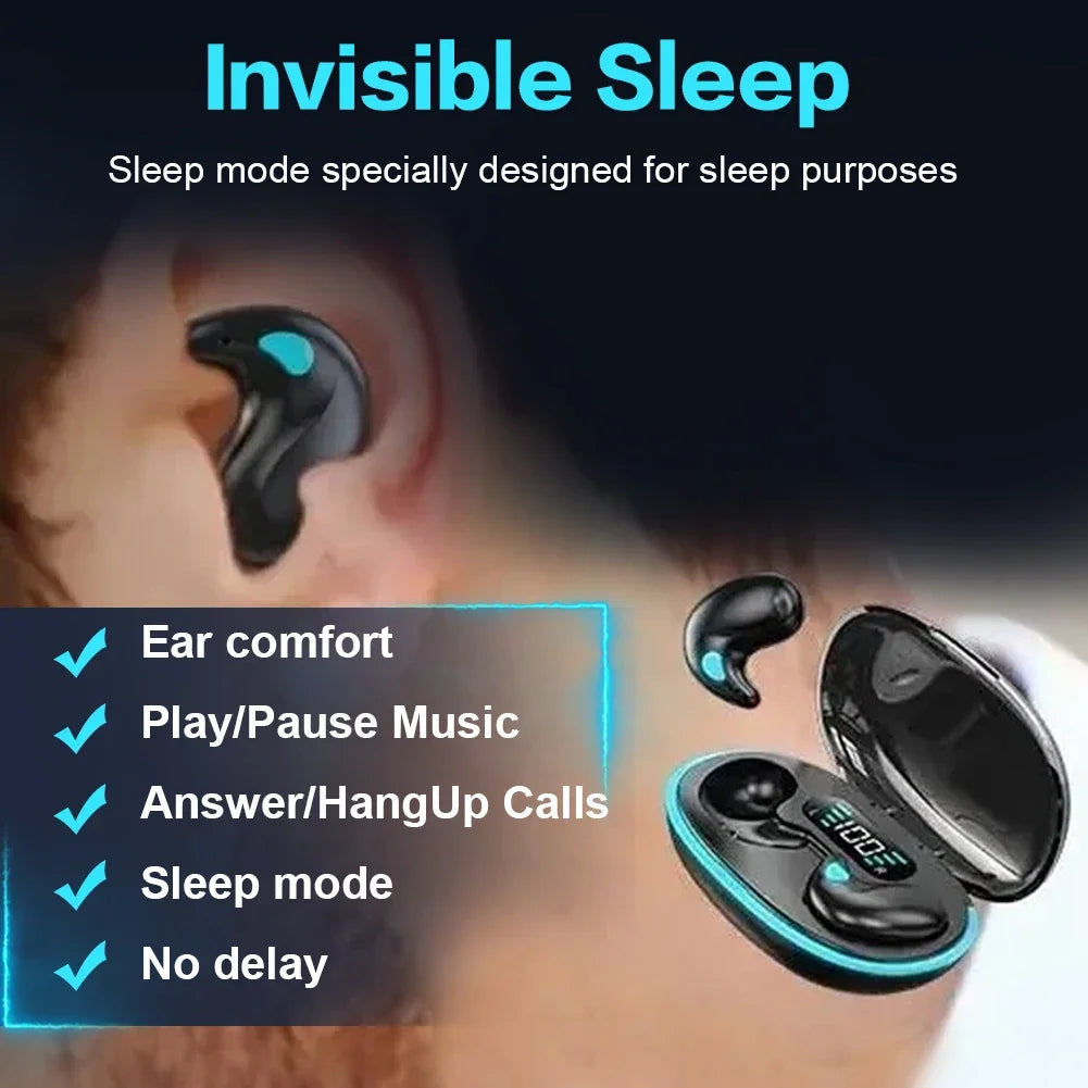 Shunmaii X55 Wireless Bluetooth Earbuds | Sleep-Enhancing Sound