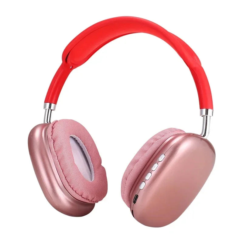 Wireless Over-Ear Bluetooth Headset with Active Noise Cancellation