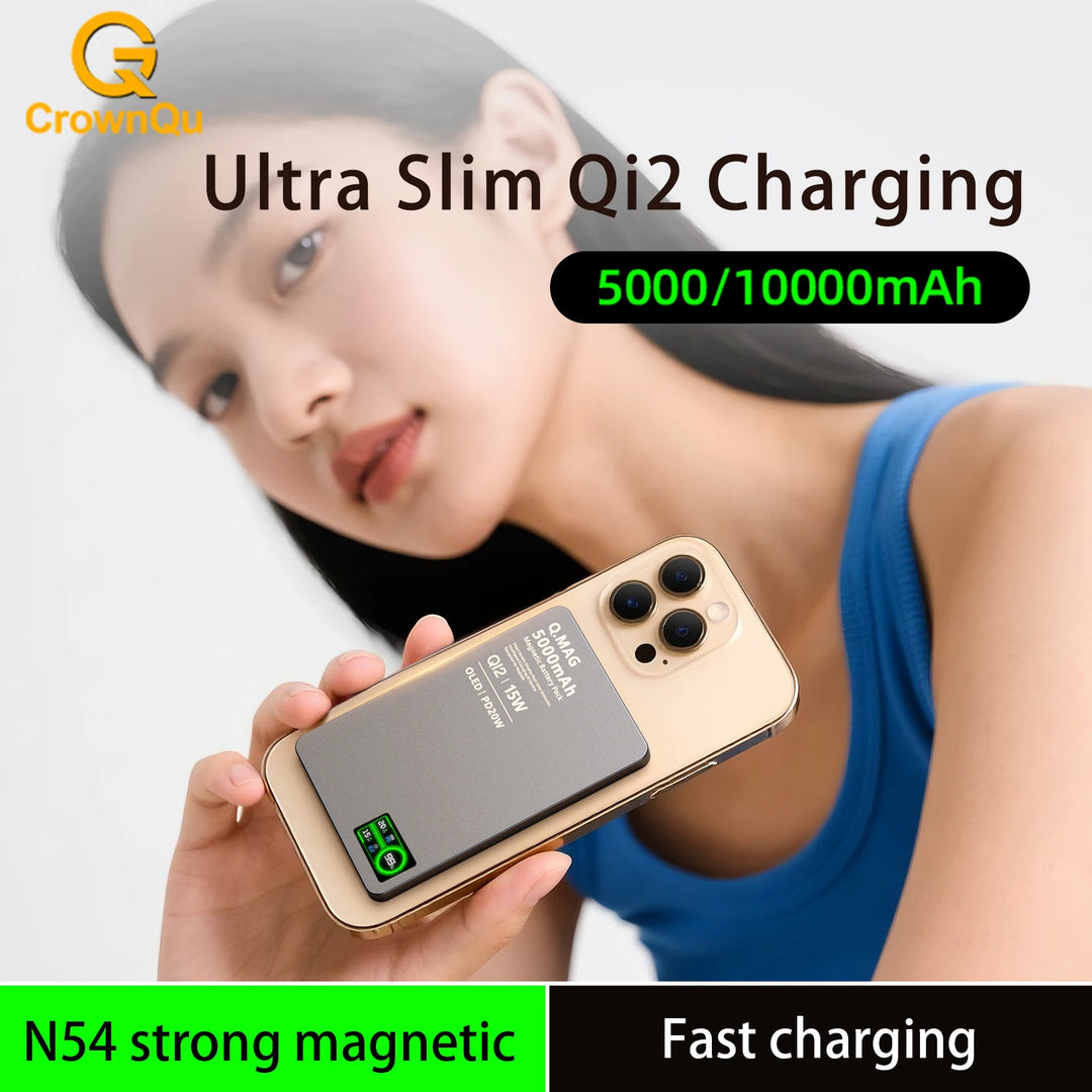 CrownQu Qi2.1 Power Bank
