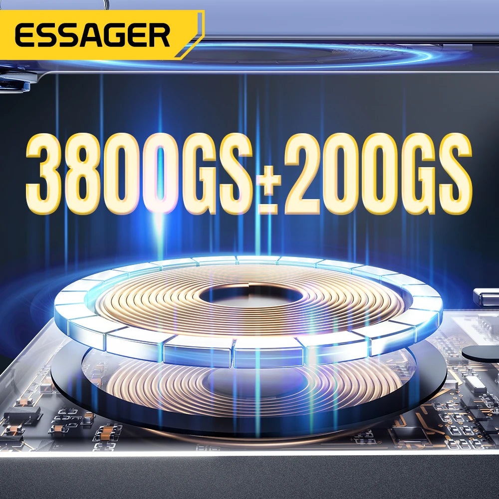 Essager 5000mAh Magnetic Wireless Power Bank 20W Fast Charging for iPhone 17 16 15 14 MagSafe