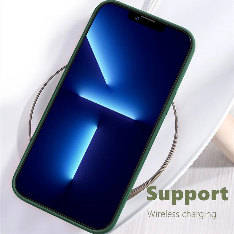 Liquid Silicone iPhone SE 2022 Case | Shockproof & Soft-Touch Cover