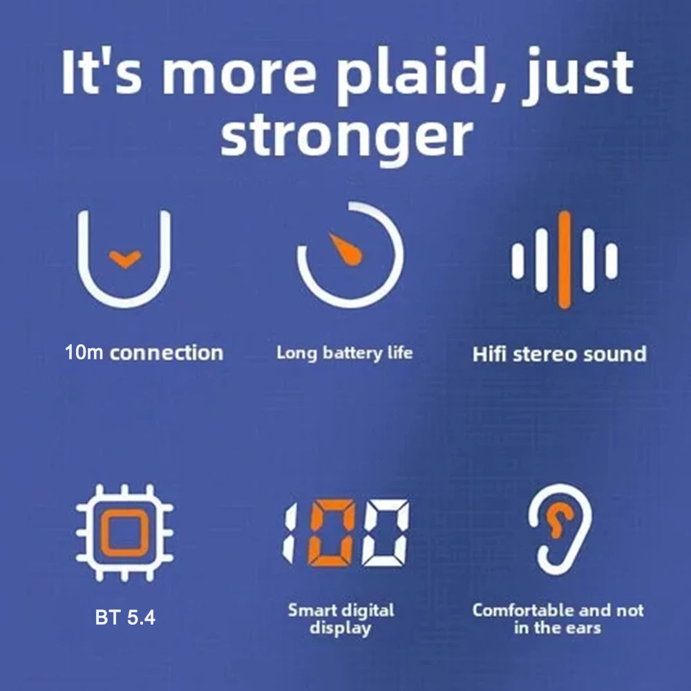 CUGUU Bluetooth Ear Hooks for Seamless Calls and Immersive Audio