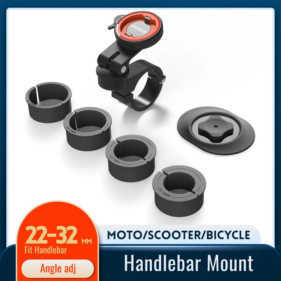 SINCE TOP Universal Motorcycle and Bike Phone Mount with 360° Rotation