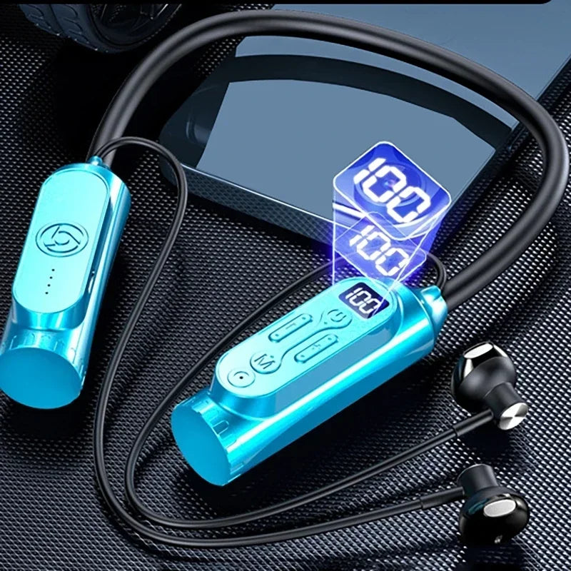 Luxuglow Smart Neckband Earphones with ANC and Power Bank