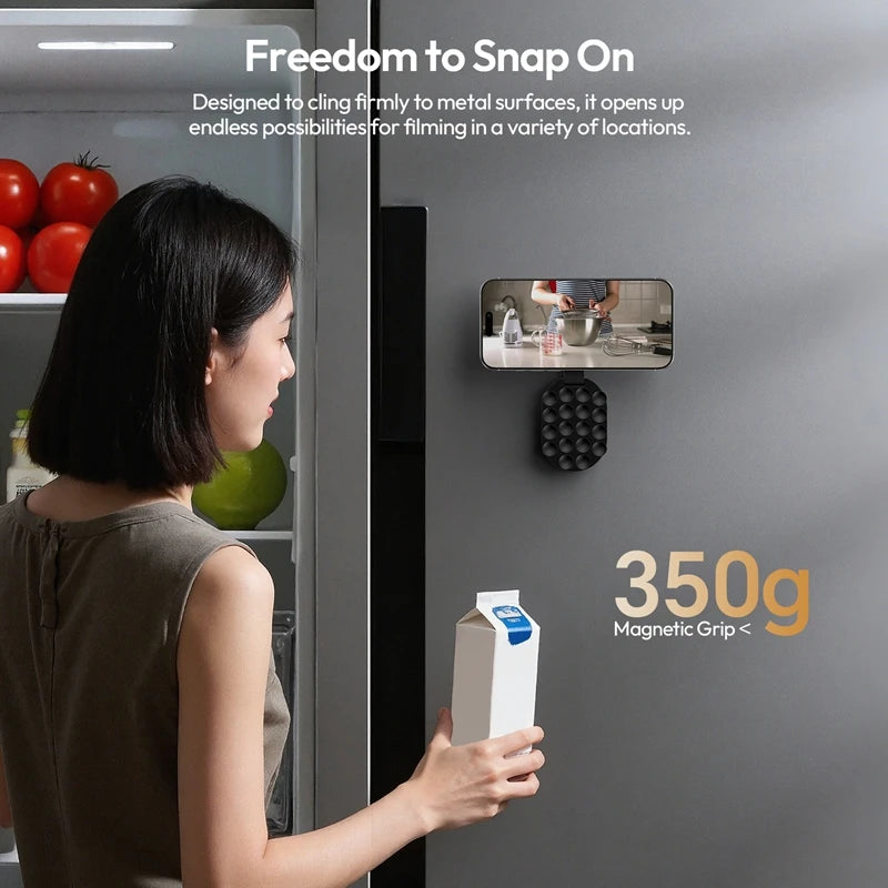 Ulanzi MA39 MagLock Suction Phone Mount – Desktop & Wall Stand