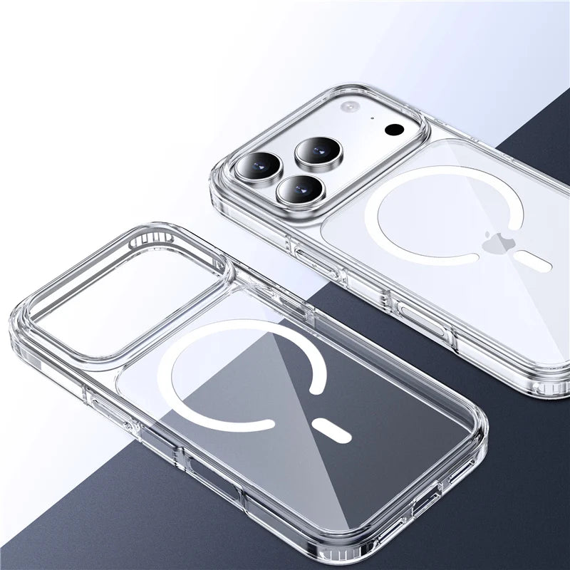 Buy iPhone 17 Clear Shockproof MagSafe Case 2026 | Free Shipping & Fast Delivery