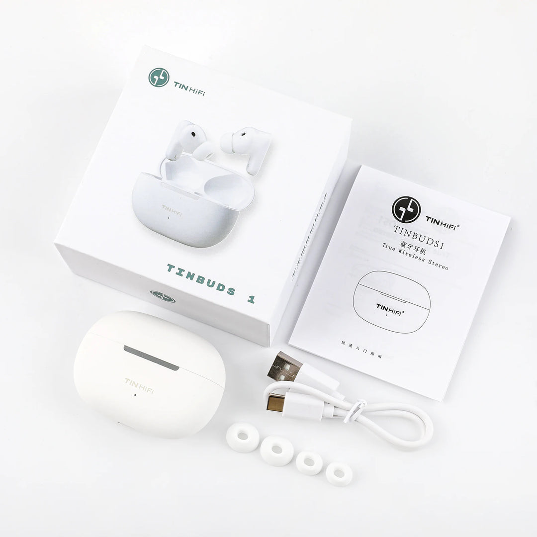 TIN HIFI BUDS1 Hi-Fi TWS Earbuds: ANC, BT 5.3, 40H Batt