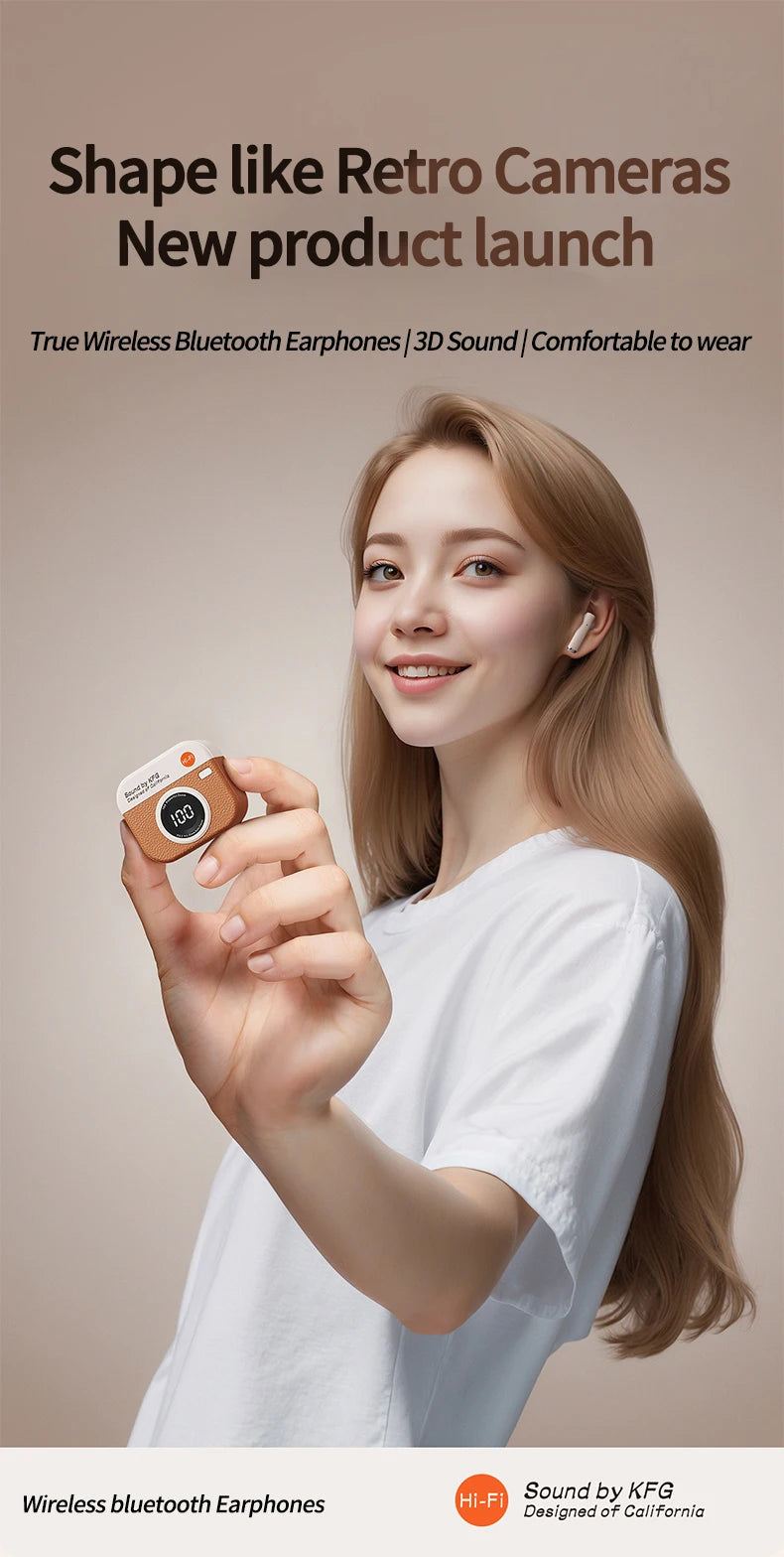 Game Wireless Earbuds with Noise Cancelling - Long Battery Life