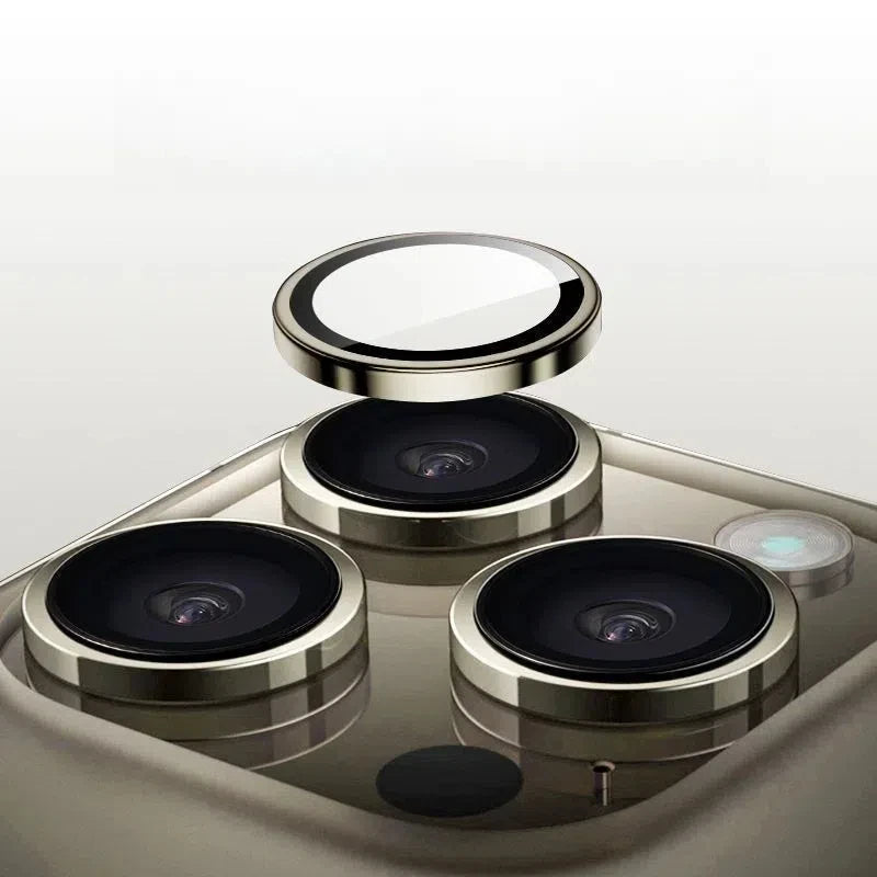 3-Pack Camera Lens Protector iPhone 16 15 14 13 12 11 Pro Max Corning Tempered Glass Lens Film