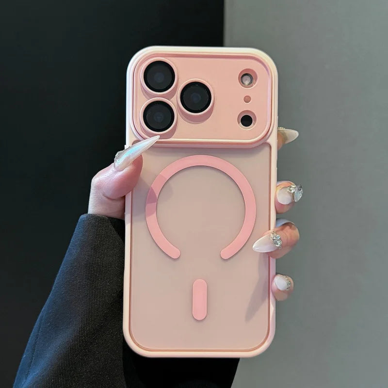Translucent Matte MagSafe Case for iPhone 17, 16 & 15