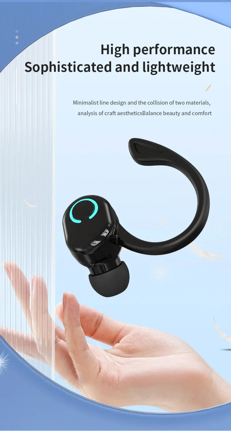 MEZSN OWS Ear Hook Wireless Headphones - Active Noise Cancellation Earbuds