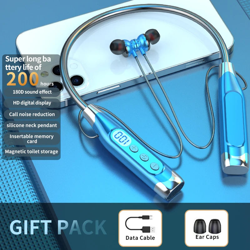 HKFZ Wireless Earbuds with Volume & Playback Controls