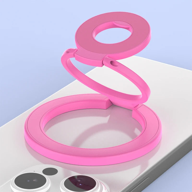 MagSafe Foldable Ring Holder – N52 Magnetic Stand for iPhone 16/15