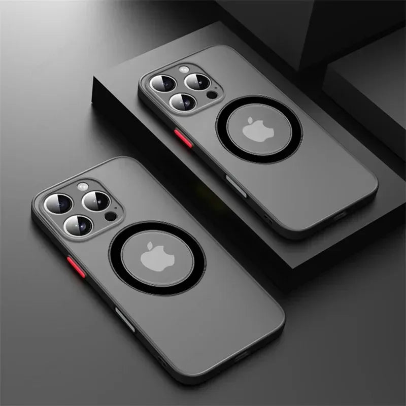Luxury Armor MagSafe iPhone Case by Jinitaimeik | Magnetic Shockproof