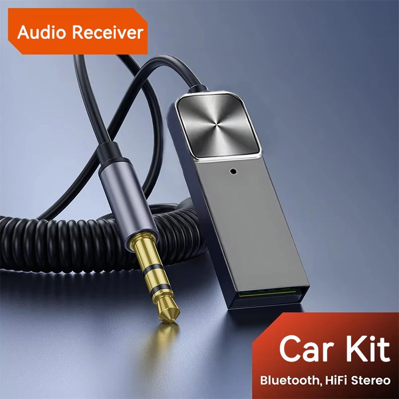 Bluetooth 5.5 Car Adapter for Universal Wireless Handsfree Audio