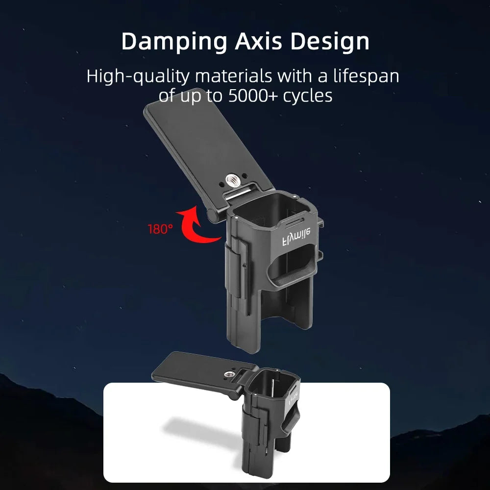Flymile Magnetic Mount for DJI OSMO Pocket 3 – Cycling Vlog Tabletop Holder