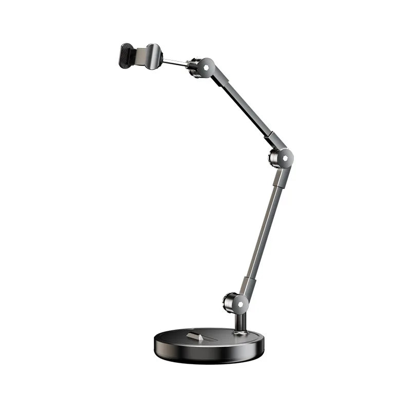 Overhead Phone Stand – Carbon Steel Desk Holder for Video & Live